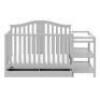 DESCRIPTION: SOLANO 4-IN-1 CONVERTIBLE CRIB AND CHANGER W/ DRAWER BRAND/MODEL: GRACO RETAIL$: $249.99 LOCATION: BREEZEWAY QTY: 1