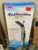 DESCRIPTION: VERNAZZA 43 IN. 2-JET SHOWER PANEL SYSTEM WITH SHOWER HEAD AND HAND SHOWER IN STAINLESS STEEL BRAND/MODEL: MEDITERRANEO RETAIL$: $139.00 - 2