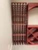 DESCRIPTION: 24" X 12" X 72" WOODEN WINE RACK SIZE: 24" X 12" X 72" LOCATION: SHOWROOM 1 QTY: 1 - 4