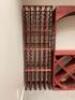 DESCRIPTION: 24" X 12" X 72" WOODEN WINE RACK SIZE: 24" X 12" X 72" LOCATION: SHOWROOM 1 QTY: 1 - 5
