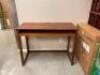DESCRIPTION: 40" X 16" WOODEN OFFICE DESK WITH SLIDING KEYBOARD TRAY SIZE: 40" X 16" LOCATION: SHOWROOM 1 QTY: 1 - 2