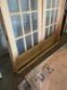 DESCRIPTION: 60 IN. X 80 IN. BOTH ACTIVE UNFINISHED PINE GLASS 15-LITE CLEAR TRUE DIVIDED PREHUNG INTERIOR FRENCH DOOR BRAND/MODEL: MMI DOOR RETAIL$: - 3