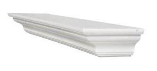 DESCRIPTION: 48" CRESTWOOD FIREPLACE MANTLE/ WALL SHELF BRAND/MODEL: PEARL MANTLES RETAIL$: $73.99 SIZE: 48" LOCATION: SHOWROOM 1 QTY: 1