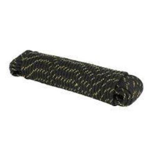 DESCRIPTION: (2) 1/2 IN. X 100 FT. ASSORTED COLORS POLYPROPYLENE DIAMOND BRAID ROPE BRAND/MODEL: EVERBILT RETAIL$: $22.98 EACH LOCATION: SHOWROOM 1 QT
