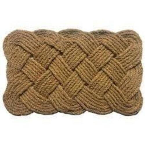 DESCRIPTION: 22" X 36" ROPE NATURAL COIR DOOR MAT RETAIL$: $39.54 LOCATION: SHOWROOM 1 QTY: 1
