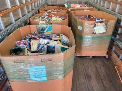 DESCRIPTION: (8) FULL GAYLORDS OF BOOKS. MIOSTLY GRADE SCHOOL, MIDDLE SCHOOL AND HIGHSCHOOL BOOKS ADDITIONAL INFORMATION THIS LOT IS LOCATED AT 1401 M