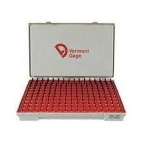 DESCRIPTION: (1) PIN GAGE SET BRAND/MODEL: VERMONT GAGE #102100400 RETAIL$: $278.40 EA SIZE: 10.00MM-13.98MM QTY: 1