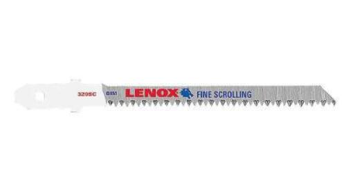 DESCRIPTION: (7) JIG SAW BLADES BRAND/MODEL: LENOX #320SC RETAIL$: $9.84 EA SIZE: BI-METAL QTY: 7