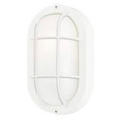 DESCRIPTION: (3) OUTDOOR WALL LIGHTS BRAND/MODEL: WESTINGHOUSE INFORMATION: WHITE RETAIL$: $19.99 EA SIZE: 4-1/4" X 8-1/2" QTY: 3
