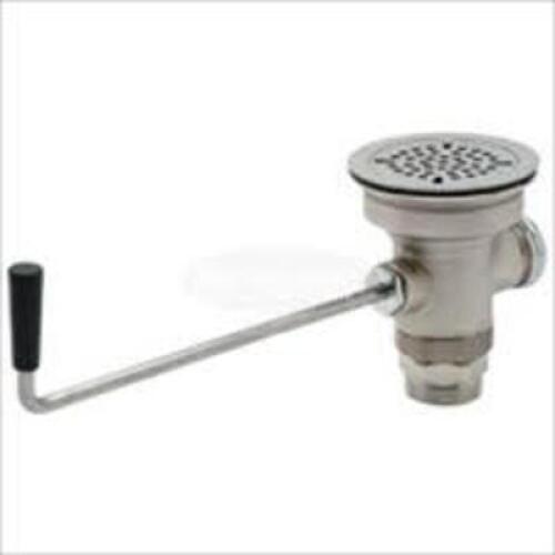 DESCRIPTION: (2) AQUASPEC FAUCET. TWIST HANDLE WASTE DRAIN WITH OVERFLOW OUTLET BRAND/MODEL: ZURN #Z89600 RETAIL$: $151.99 EA SIZE: NUT AND CAP 1-1/2
