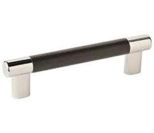 DESCRIPTION: (20) DOOR HANDLE PULL BRAND/MODEL: AMEROCK #BP36558PNBBR INFORMATION: POLISHED NICKEL/BLACK BRONZE RETAIL$: $18.27 EA SIZE: 5/8" W 5-15/1