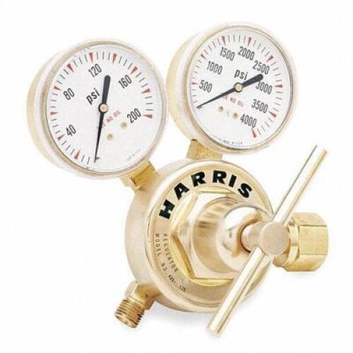 DESCRIPTION: (1) GAS REGULATOR BRAND/MODEL: HARRIS #5KZ47 INFORMATION: SINGLE STAGE RETAIL$: $273.43 EA SIZE: CGA 580 Inlet, 9/16"-18 M RH Outlet, 200