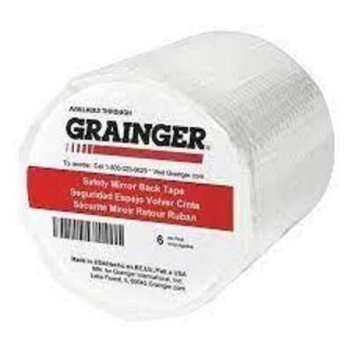 DESCRIPTION: (8) ROLLS OF SAFETY MIRROR BACKING TAPE BRAND/MODEL: GRAINGER #TC-SMBT RETAIL$: $223.49 TOTAL SIZE: 6X100 QTY: 8