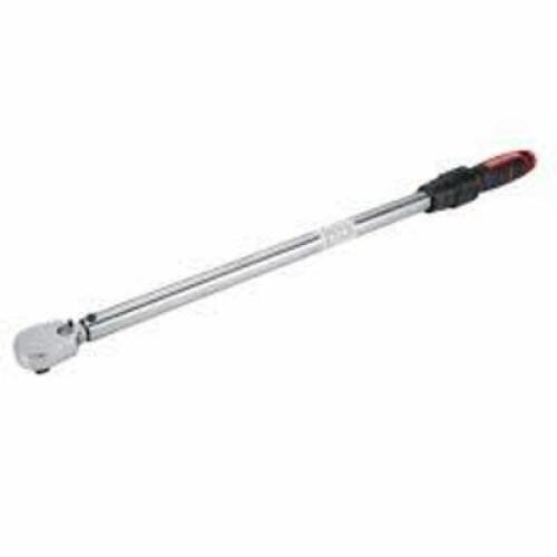 DESCRIPTION: (1) CLICK TORQUE WRENCH BRAND/MODEL: CRAFTSMAN #CMMT99434 RETAIL$: $100.00 EA SIZE: 1/2 IN DRIVE 50-250 QTY: 1