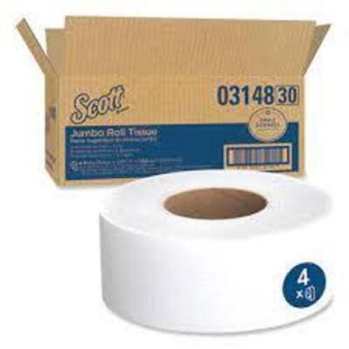 DESCRIPTION: (1) CASE OF (12) ROLLS OF JUMBO ROLL TOILET BRAND/MODEL: SCOTT ESSENTIAL #0314830 RETAIL$: $80.00 EA QTY: 1
