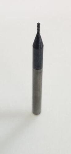 DESCRIPTION: (1) SOLID CARBIDE SQ END MILL BRAND/MODEL: ACCUPRO 01982131 RETAIL$: 19.21 SIZE: 1/32", 3/32" LOC 1/8" SD QTY: 1