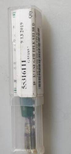 DESCRIPTION: (1) PLUG THREAD INSERT GO/NOGO GAGE BRAND/MODEL: GF GAGE 55316111 RETAIL$: $241.66 EA SIZE: 10-32 QTY: 1