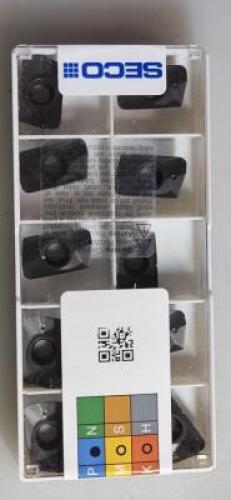 DESCRIPTION: (30) XOMX STYLLE MILLING INSERTS BRAND/MODEL: SECO XOMX 180620TR-M14 RETAIL$: $ 20.83 PER INSERT QTY: 30