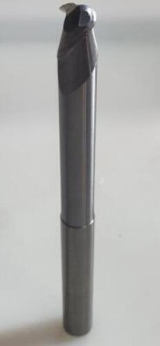 DESCRIPTION: (3) HIGH PERFORMANCE CARBIDE SQ. END MILL BRAND/MODEL: DATA FLUTE HSML20500 RETAIL$: $ 168,70 SIZE: 1/2" DIAM 3/4" LOC QTY: 3