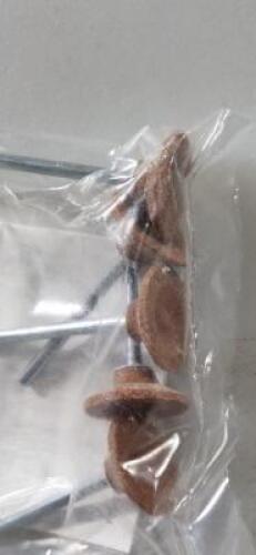 DESCRIPTION: (20) PACKS OF (5) MOUNTED WHEELS BRAND/MODEL: NORTON 61463624437 RETAIL$: 192 SIZE: 3/4 X 3/16" 60 G QTY: 20