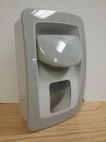 DESCRIPTION (2) MANUAL WALL MOUNT SOAP DISPENSER BRAND/MODEL PERFORMANCE PLUS ADDITIONAL INFORMATION RETAILS FOR $10.00 EA SIZE MUST COME INSPECT THIS