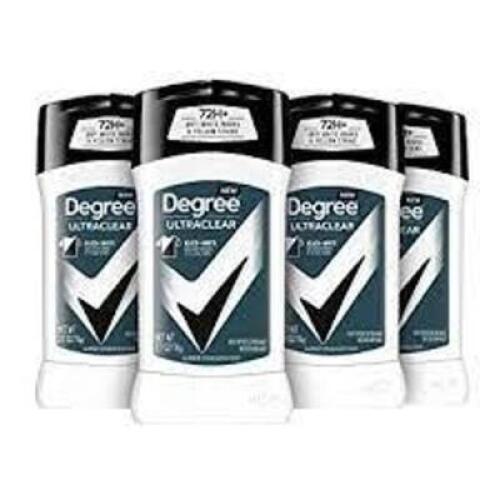 DESCRIPTION: (5) ULTRACLEAR ANTIPERSPIRANT BRAND/MODEL: DEGREE RETAIL$: $7.98 EA SIZE: 2.7 OZ QTY: 5