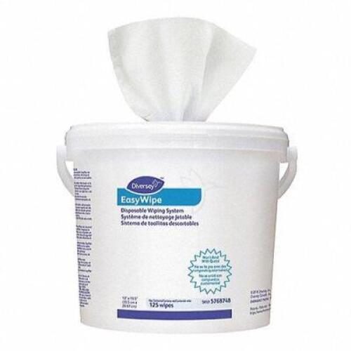 DESCRIPTION: (2) EASYWIPE DRY WIPE ROLL BRAND/MODEL: DIVERSEY RETAIL$: $25.00 EA SIZE: 125 WIPES QTY: 2