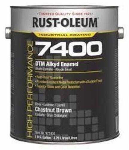 DESCRIPTION: (1) ALKYD ENAMEL BRAND/MODEL: RUST-OLEUM 7400 INFORMATION: CHESTNUT BROWN RETAIL$: $150.00 EA SIZE: 1 GALLON QTY: 1