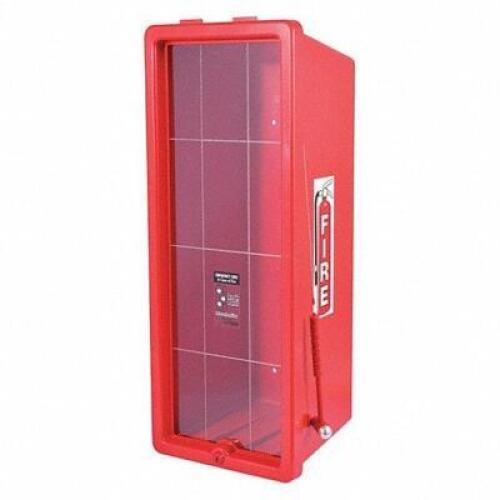 DESCRIPTION (1) FIRE EXTINGUISHER CABINET BRAND/MODEL CATO #404K15 ADDITIONAL INFORMATION RETAILS FOR $100.00 SIZE 28 1/2 X 11 1/2 X 9 1/2 20 LB CAP T