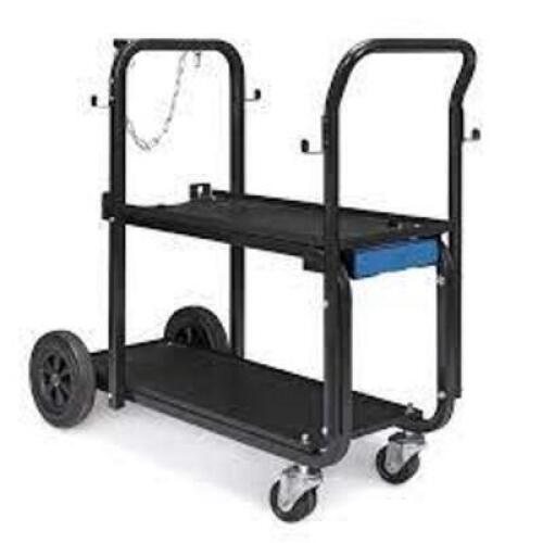 DESCRIPTION (1) CYLINDER RACK FOR MILLERMATIC BRAND/MODEL MILLER #301239 ADDITIONAL INFORMATION RETAILS FOR $255.00 THIS LOT IS ONE MONEY QTY 1