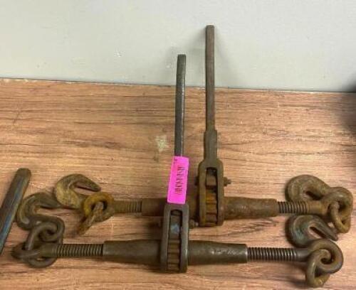 DESCRIPTION: (2) RATCHET CHAIN BINDER LOCATION: SHOWROOM #2 QTY: 2
