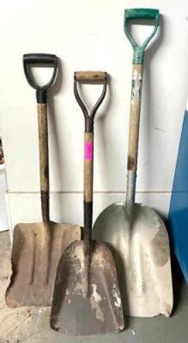 DESCRIPTION: (3) ASSORTED SHOVELS AS SHOWN LOCATION: SHOWROOM #2 QTY: 3
