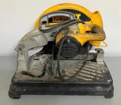 DESCRIPTION: DEWALT 14" ABRASIVE CHOP SAW BRAND/MODEL: DW871 LOCATION: SHOWROOM #2 QTY: 1