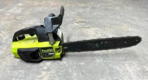 DESCRIPTION: POULAN 2000 GAS CHAINSAW LOCATION: SHOWROOM #2 QTY: 1