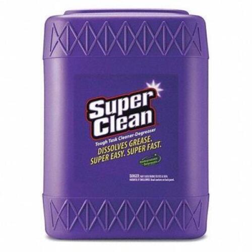 DESCRIPTION (1) CLEANER DEGREASER BRAND/MODEL SUPERCLEAN #3ZLD6 ADDITIONAL INFORMATION RETAILS FOR $74.75 SIZE 5 GALLON THIS LOT IS ONE MONEY QTY 1