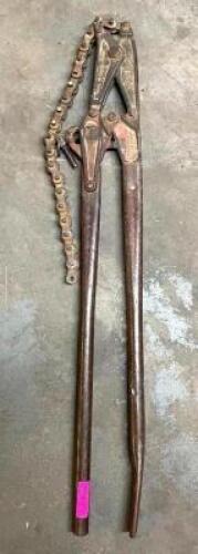 DESCRIPTION: COMMERCIAL CAST IRON CHAIN PIPE SOIL SNAP CUTTER LOCATION: SHOWROOM #2 QTY: 1