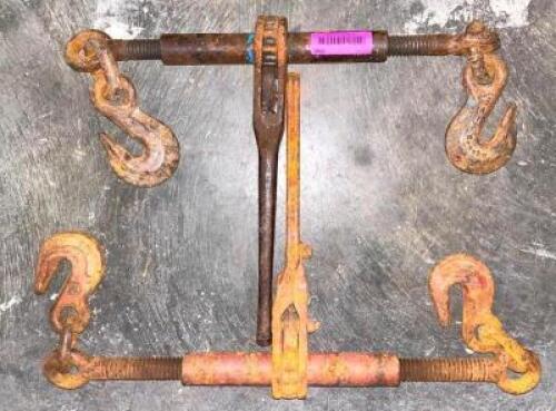 DESCRIPTION: (2) RATCHET CHAIN BINDER LOCATION: SHOWROOM #2 QTY: 2