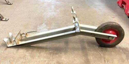 DESCRIPTION: WHEEL BARROW FRAME AND WHEEL LOCATION: SHOWROOM #2 QTY: 1
