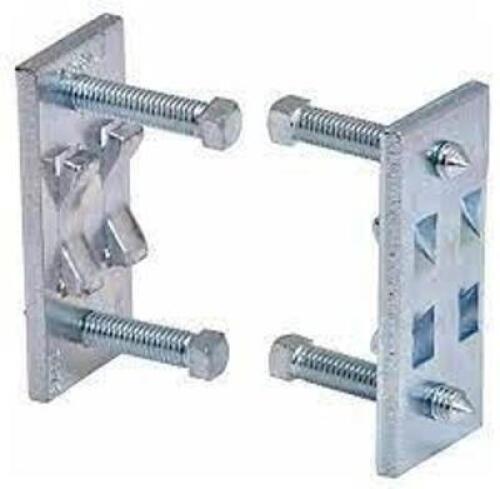 DESCRIPTION: (2) ZINC PLATED COLLUM SUPPORT FOR 1-5/8" X 1-5/8" CHANNEL BRAND/MODEL: COOPER B LINE B613ZN LOCATION: SHOWROOM #2 QTY: 2