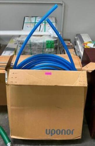 DESCRIPTION: 100' COIL OF UPONOR AQUAPEX BLUE TUBING BRAND/MODEL: UPONOR F3041000 LOCATION: SHOWROOM 2 QTY: 1