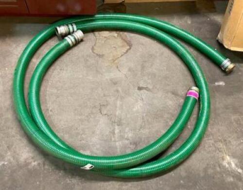 DESCRIPTION: (2) 2" SUCTION HOSES BRAND/MODEL: EAGLE LOCATION: SHOWROOM 2 QTY: 2