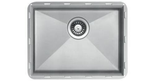 DESCRIPTION: 23" 16 GAUGE STAINLESS STEEL SINK BRAND/MODEL: TOPZERO LILLE INFORMATION: NEW SIZE: 23"X18" LOCATION: SHOWROOM 2 QTY: 1