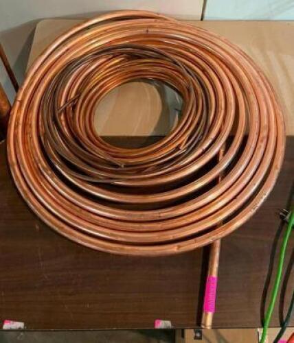 DESCRIPTION: ASSORTED SOFT COIL COPPER TUBING LOCATION: SHOWROOM 2 QTY: 1