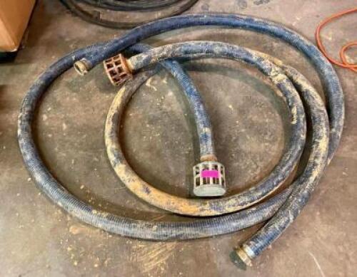 DESCRIPTION: (2) DISCHARGE HOSES LOCATION: SHOWROOM 2 QTY: 2