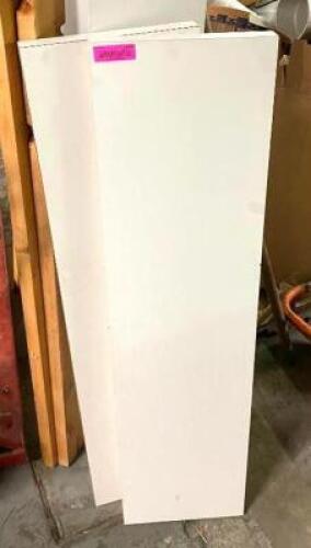 DESCRIPTION: (2) HEAVY DUTY SHELVES SIZE: 48"X12"X1.5" LOCATION: SHOWROOM 2 QTY: 2