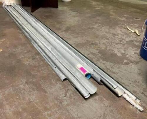 DESCRIPTION: ASSORTED PIPE SUPPORT HARDWARE SIZE: APPROX 9' LOCATION: SHOWROOM 2 QTY: 1