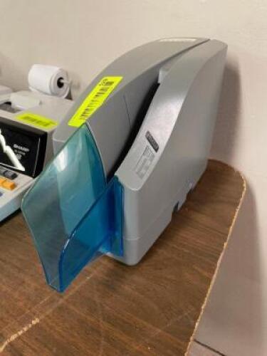 DESCRIPTION: DIGITAL CHECK READER BRAND / MODEL: CHEXPRESS CX30 LOCATION: SHR2 QTY: 1