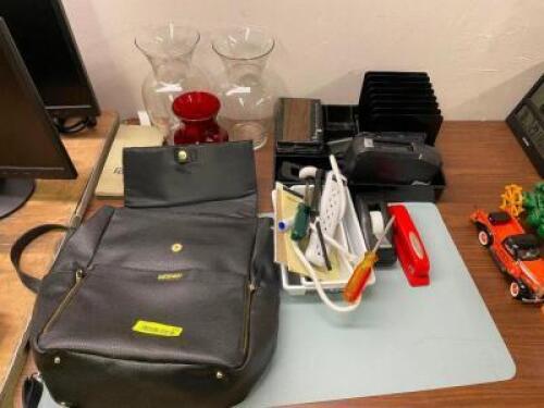 DESCRIPTION: (1) LOT OF MISC. OFFICE SUPPLIES. LOCATION: SHR2 THIS LOT IS: ONE MONEY QTY: 1