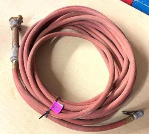 DESCRIPTION: PNEUMATIC AIR HOSE LOCATION: SHOWROOM #2 QTY: 1