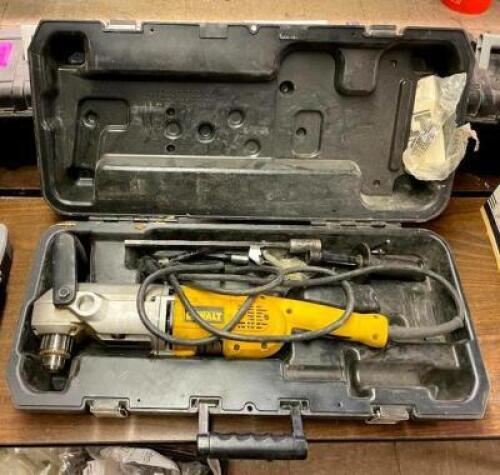 DESCRIPTION: 1/2" ELECTRIC RIGHT-ANGLE DRILL BRAND/MODEL: DEWALT DW124 LOCATION: SHOWROOM 2 QTY: 1